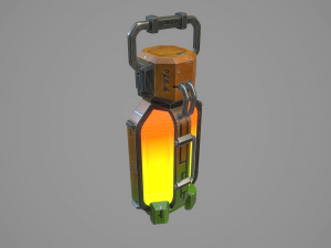 sci-fi energy battery Modèle 3D
