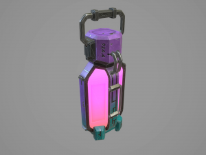 sci-fi energy batteries 3D Modell