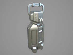 sci-fi energy batteries 3D Model