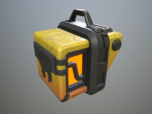 sci-fi crate Model 3D