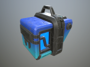 sci-fi crates 3D Модель