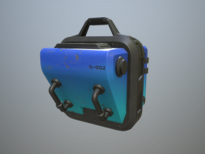 sci-fi crates 3D Модель