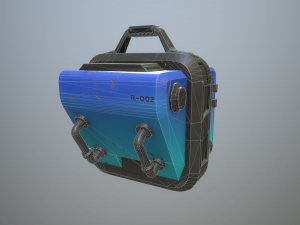 sci-fi crates 3D Модель
