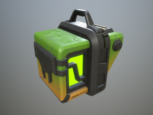 sci-fi crates 3D Модель