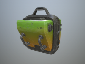sci-fi crates 3D Модель