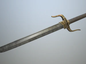 chinese sword 3D Model