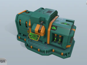 sci-fi energy node 3D Model