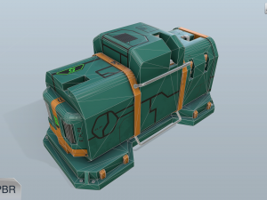 sci-fi energy node 3D Model