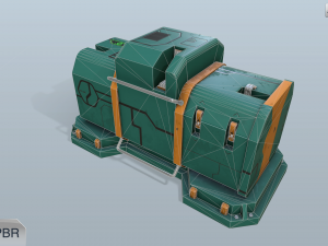 sci-fi energy node 3D Model