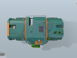 sci-fi energy node 3D Model