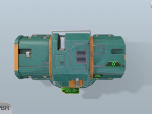 sci-fi energy node 3D Model