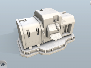 sci-fi energy node 3D Model
