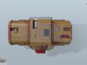 nodo energetico fantascientifico Modello 3D