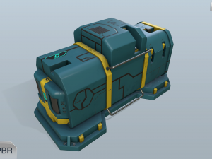 sci-fi energy nodes 3Dモデル