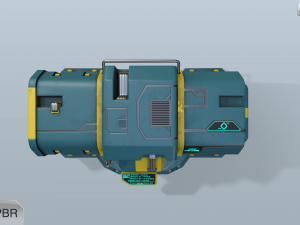 sci-fi energy nodes 3Dモデル
