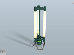 sci-fi lamp 3D मॉडल