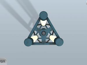 sci-fi lamp 3D Модель