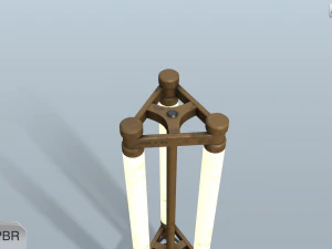 sci-fi lamp 3D Model