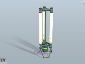 sci-fi lamps Modello 3D