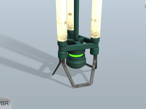 sci-fi lamps Modello 3D