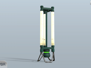 sci-fi lamps Modello 3D