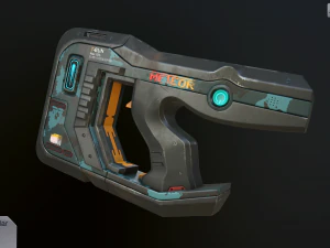 sci-fi pistol vol 2 3D Model