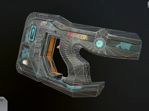 sci-fi pistol vol 2 3D Model