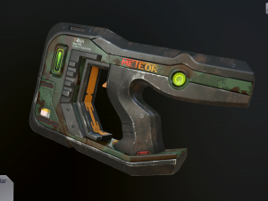 sci-fi pistol vol 3 3D 模型