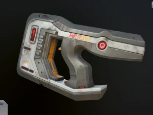 sci-fi pistols vol pack 3D Model