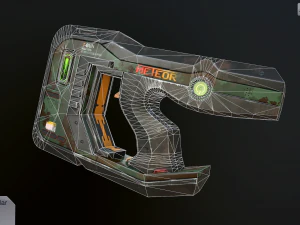 sci-fi pistols vol pack 3D Model