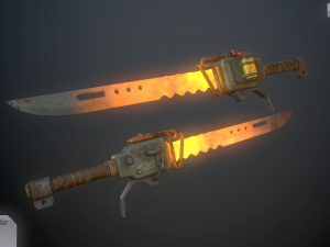 heater sword Modelo 3D