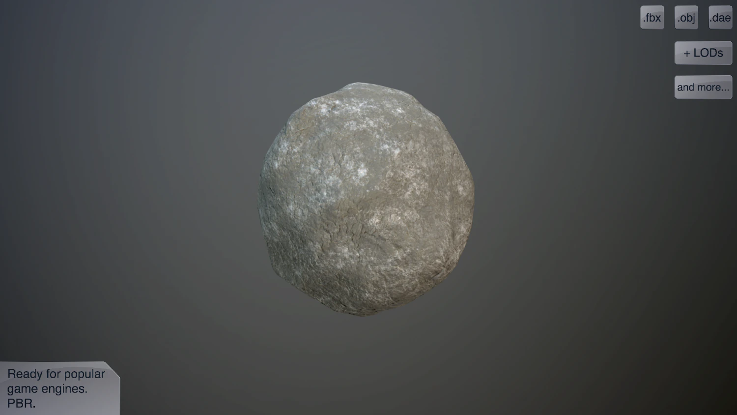 stone vol 1 3D Model .c4d .max .obj .3ds .fbx .stl .blend