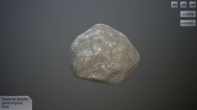 stone vol 2 Modello 3D .c4d .max .obj .3ds .fbx .stl .blend 