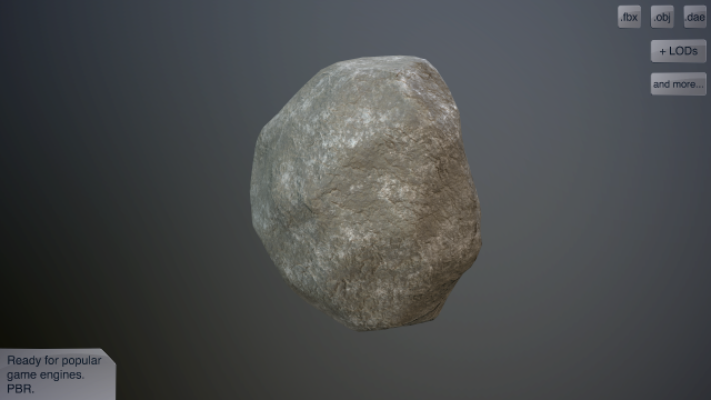 stone vol 3 3D 모델 .c4d .max .obj .3ds .fbx .stl .blend 
