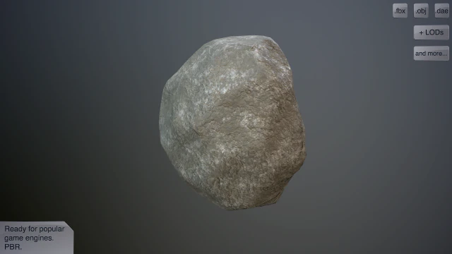 pietra vol 3 Modello 3D .c4d .max .obj .3ds .fbx .stl .blend 