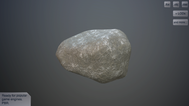 stone vol 5 3Dモデル .c4d .max .obj .3ds .fbx .stl .blend 