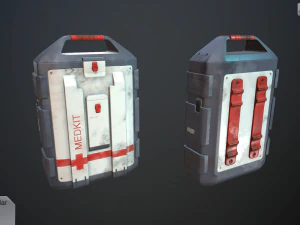 kit m&eacute;dical de science-fiction Modèle 3D