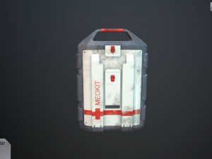 sci-fi medkit 3D 模型