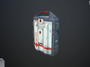 sci-fi medkit 3D 模型