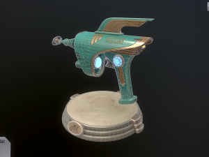 retro pistol Modèle 3D