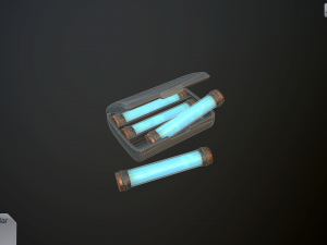 retro laser pistol Modelo 3D