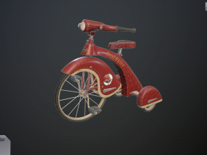 children bicycle 3D Model