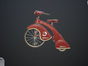 children bicycle 3D Model