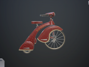 children bicycle 3D Model