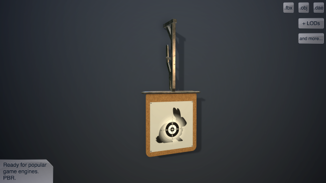 target vol 3 3D Model .c4d .max .obj .3ds .fbx .stl .blend 