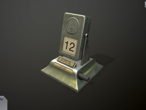 desk calendar ussr Modelo 3D