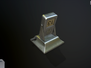 desk calendar ussr Modelo 3D
