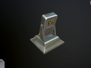 desk calendar ussr Modelo 3D