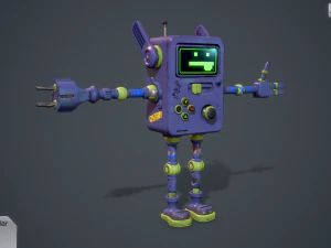 game console 3D Model