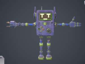 game console Modelo 3D